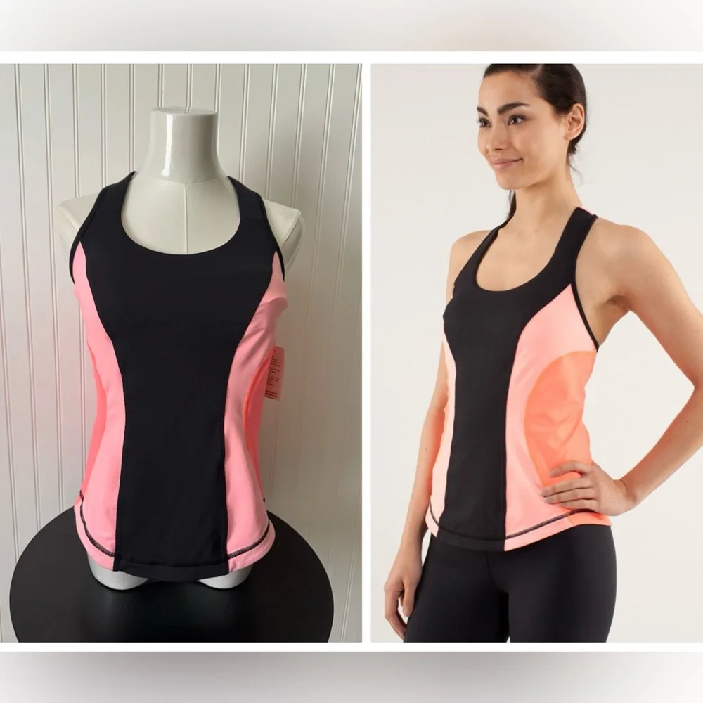 Lululemon Women Cardio Kick  Tank Top Size 8 - Picture 2 of 11
